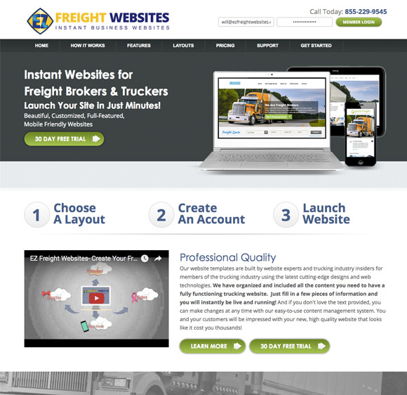 Scottsdale Website Design | SEO |  Web Design Phoenix|EZ Freight Websites