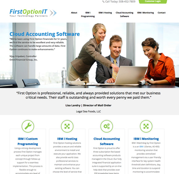 Scottsdale Website Design | SEO |  Web Design Phoenix|First Option