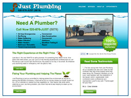 Scottsdale Website Design | SEO |  Web Design Phoenix|Just Plumbing