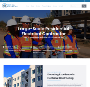Scottsdale Website Design | SEO |  Web Design Phoenix|Next Era Electric